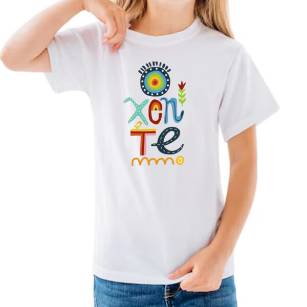 Camiseta Infanto Juvenil Oxente elementos nordestinos - Imagem 3