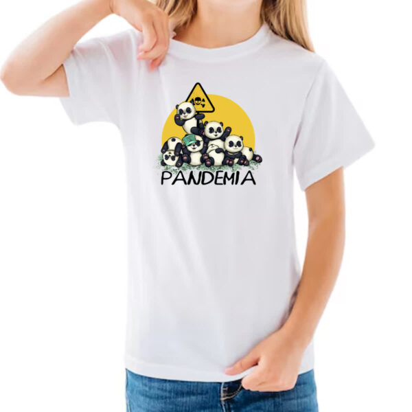 Camiseta Infanto Juvenil Pandemia - Imagem 3