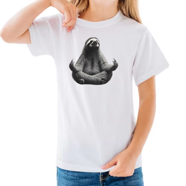 Camiseta Infanto Juvenil Preguica adamaste - Imagem 3