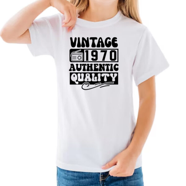 Camiseta Infanto Juvenil Radio Vintage 1970 - Imagem 3