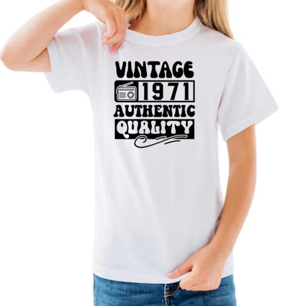 Camiseta Infanto Juvenil Radio Vintage 1971 - Imagem 3