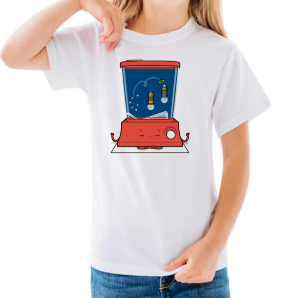 Camiseta Infanto Juvenil Aquaplay meditacao nostalgia - Imagem 3