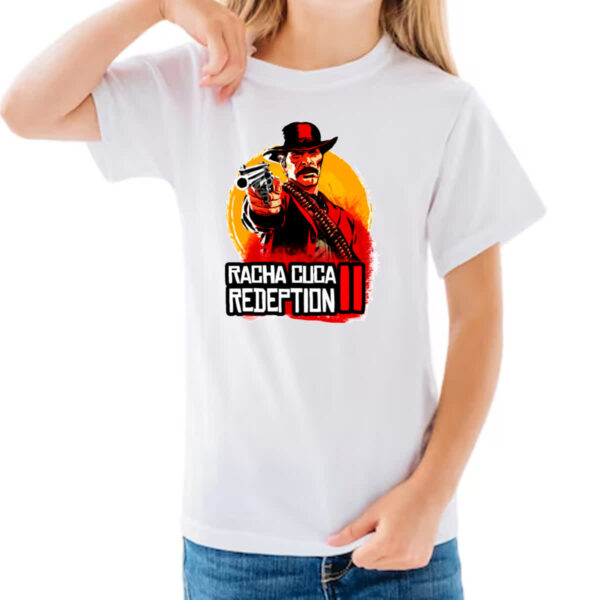 Camiseta Infanto Juvenil Racha Cuca Redeprion II - Imagem 3