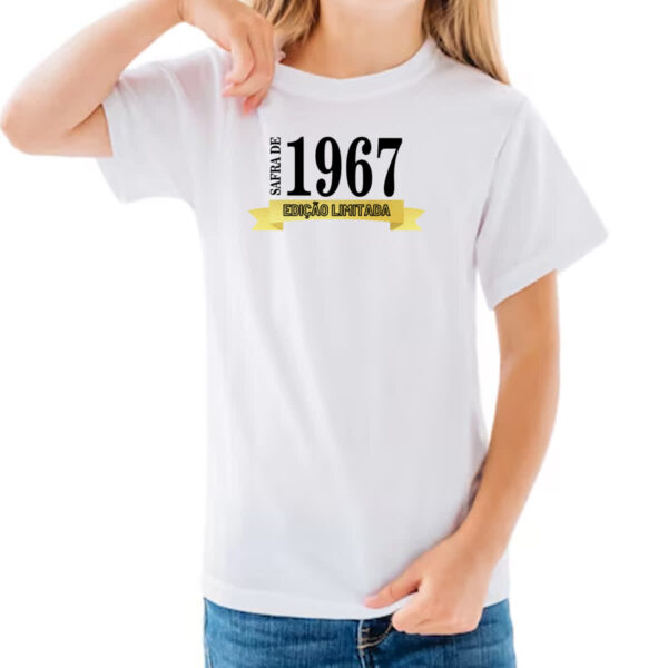 Camiseta Infanto Juvenil Safra de 1967 - Imagem 3