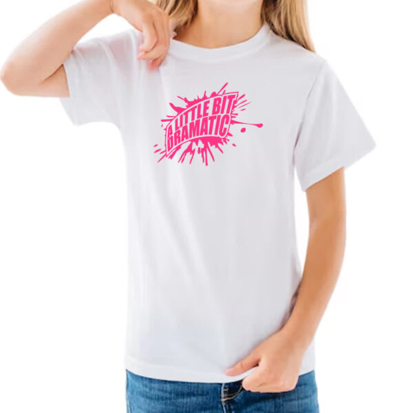 Camiseta Infanto Juvenil A little bit dramatic Splash - Imagem 3