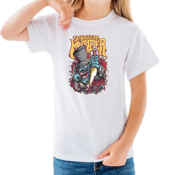 Camiseta Infanto Juvenil Schedule for morder - Imagem 3
