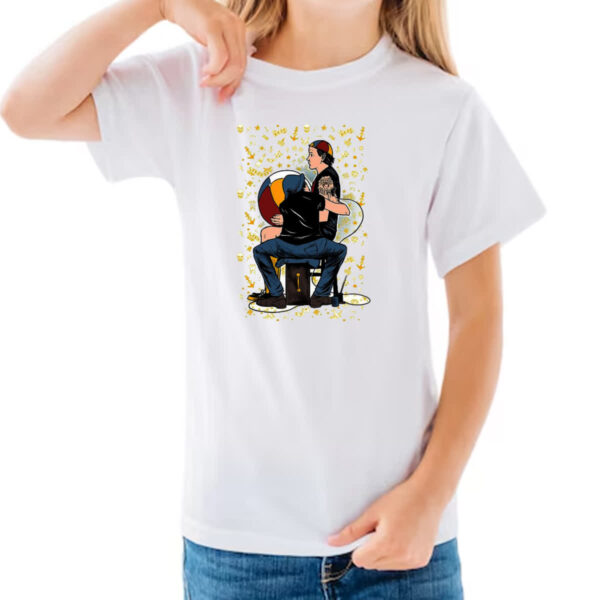 Camiseta Infanto Juvenil Seu madruga tatuador - Imagem 3