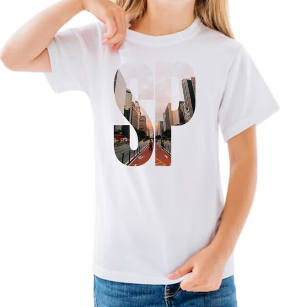 Camiseta Infanto Juvenil Avenida Paulista SP - Imagem 3
