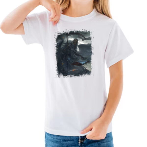 Camiseta Infanto Juvenil A morte e seu diario - Imagem 3