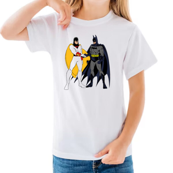 Camiseta Infanto Juvenil Batman encontra Space Ghost - Imagem 3