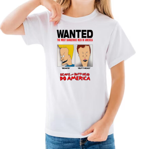 Camiseta Infanto Juvenil Beavis and ButtHead do America - Imagem 3