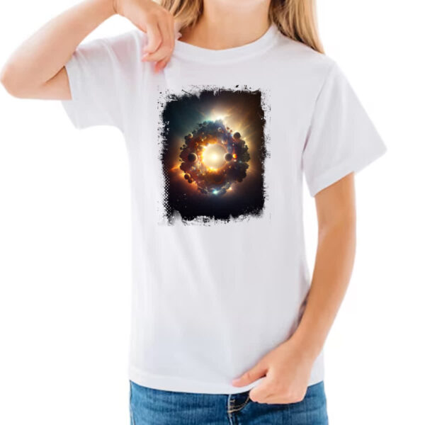 Camiseta Infanto Juvenil Big Bang Universo 2 - Imagem 3