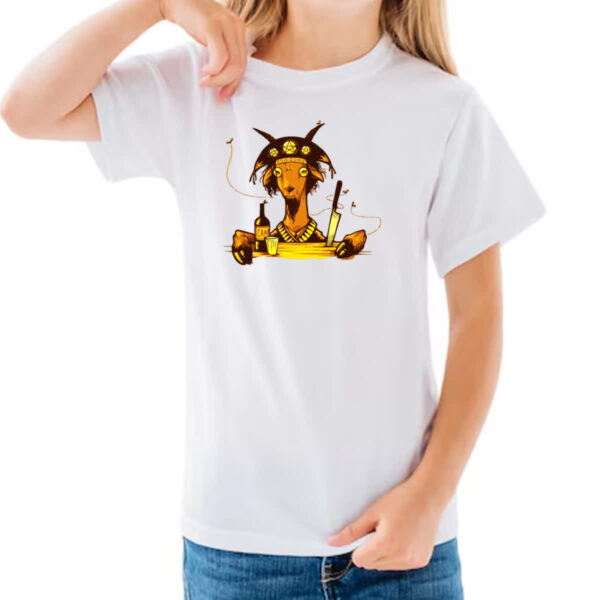 Camiseta Infanto Juvenil Bode arretado - Imagem 3