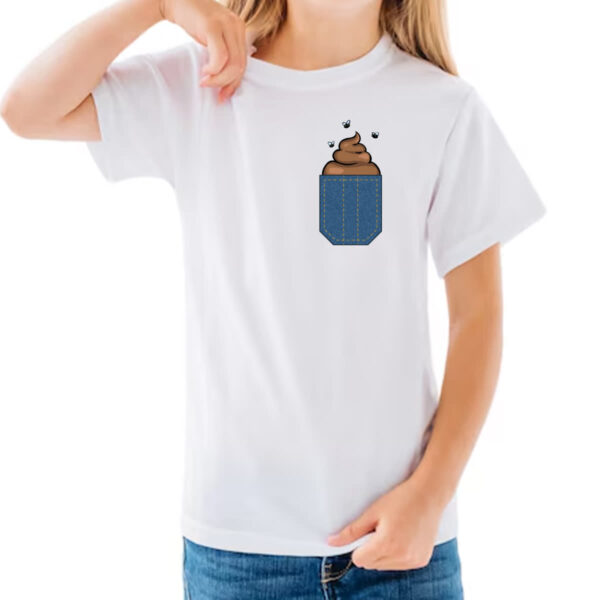 Camiseta Infanto Juvenil Bolso com coco - Imagem 3