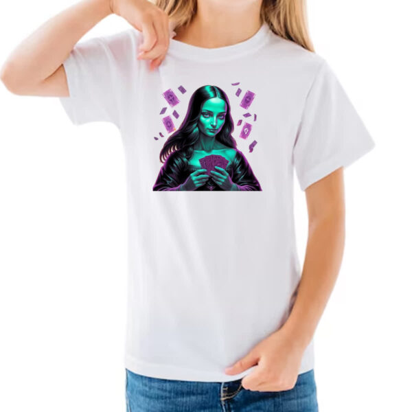 Camiseta Infanto Juvenil Bruxa Taro Exoterismo - Imagem 3