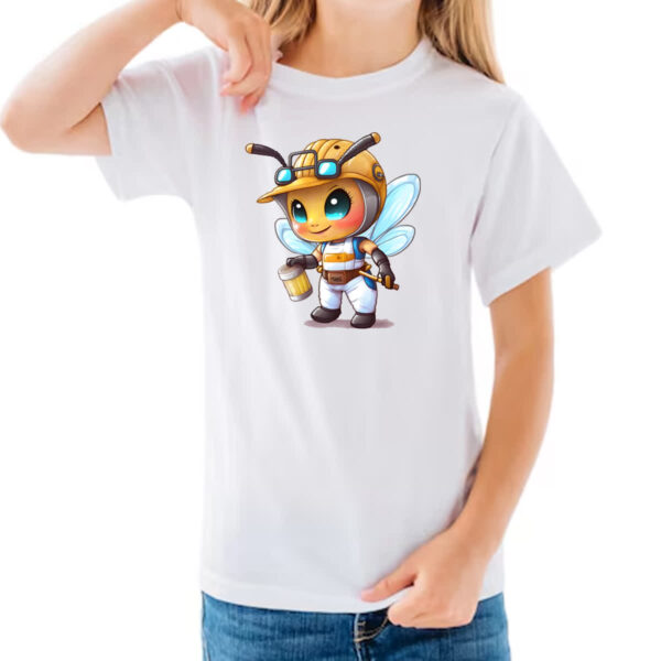 Camiseta Infanto Juvenil Abelha operaria - Imagem 3