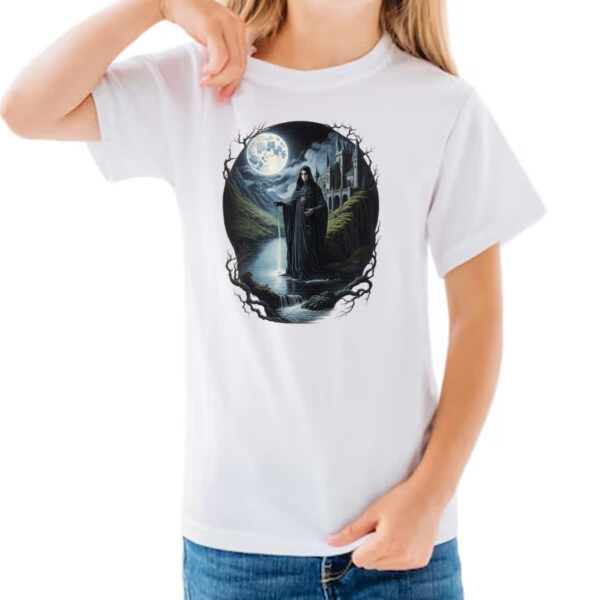 Camiseta Infanto Juvenil Halloween Banshee - Imagem 3