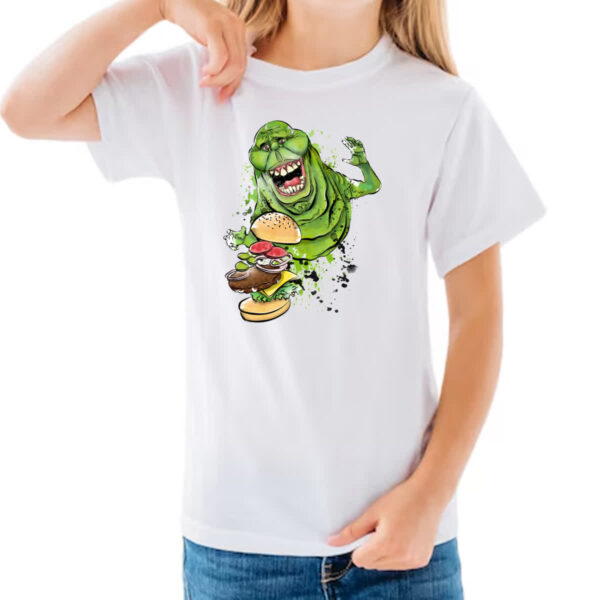 Camiseta Infanto Juvenil Caca Fantasmas Ghostbusters Geleia - Imagem 3