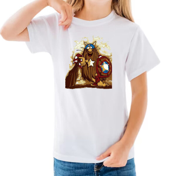 Camiseta Infanto Juvenil Capitao Cavermerica - Imagem 3