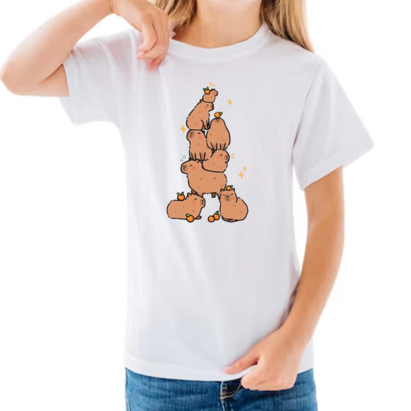 Camiseta Infanto Juvenil Capivarias - Imagem 3