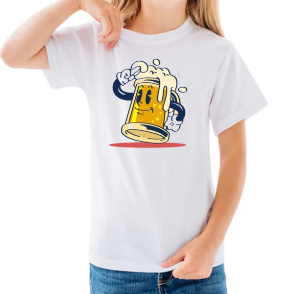 Camiseta Infanto Juvenil Chopp em continencia - Imagem 3