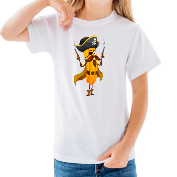 Camiseta Infanto Juvenil Churros Pirata - Imagem 3
