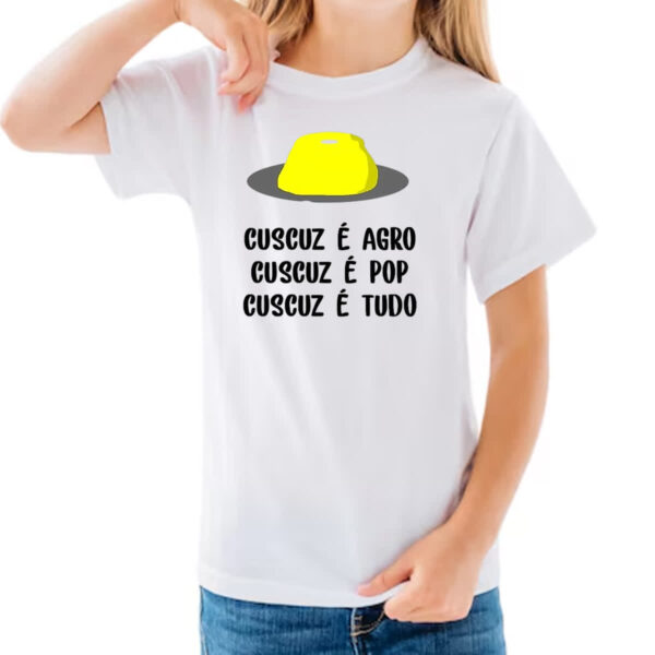 Camiseta Infanto Juvenil Cucuz e agro - Imagem 3