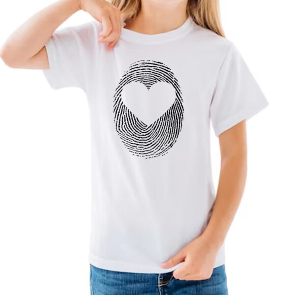 Camiseta Infanto Juvenil Digital do amor - Imagem 3