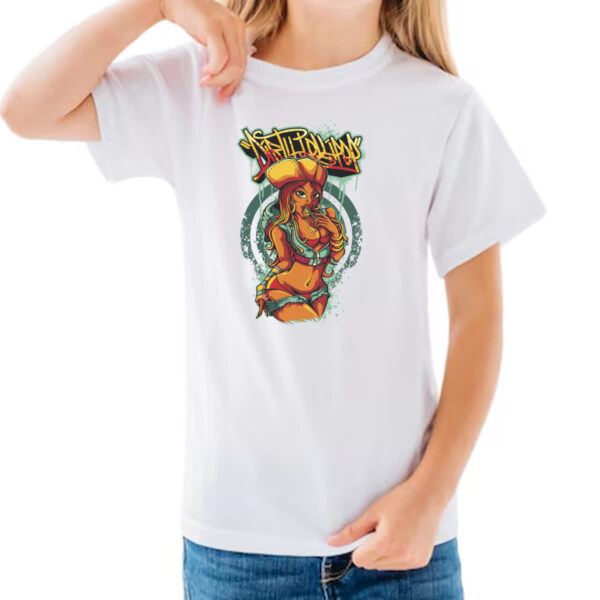 Camiseta Infanto Juvenil Dirt 4 lolli pop - Imagem 3