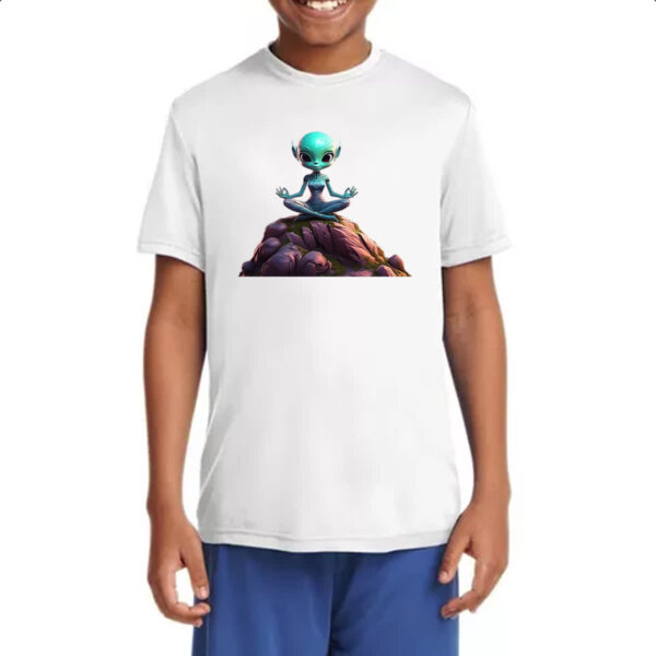 Camiseta Infanto Juvenil Alien adamaste - Imagem 4