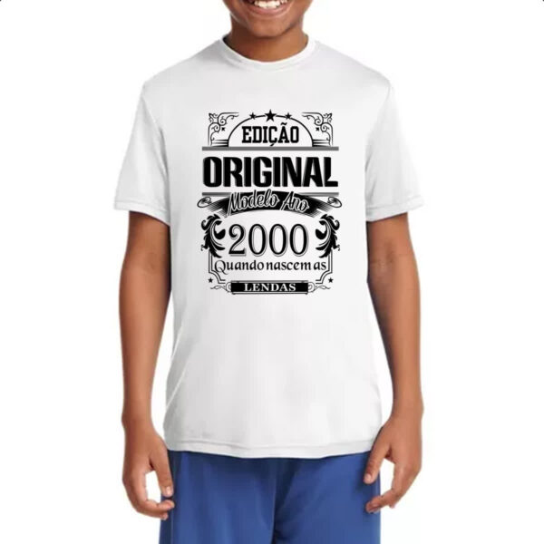Camiseta Infanto Juvenil Edicao Original 2000 - Imagem 4