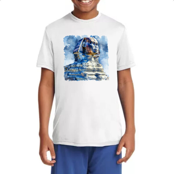 Camiseta Infanto Juvenil Esfinge Watercolor - Imagem 4