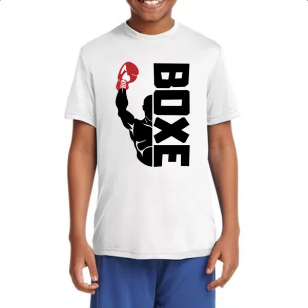 Camiseta Infanto Juvenil Esporte boxe luva - Imagem 4