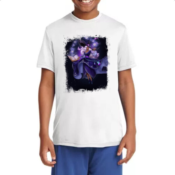 Camiseta Infanto Juvenil Empires and Puzzles Heroi Agrafena - Imagem 4