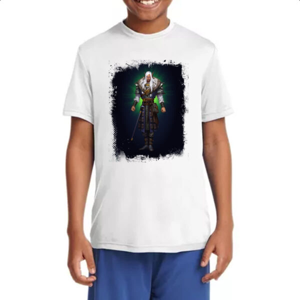 Camiseta Infanto Juvenil Empires and Puzzles Heroi Almur - Imagem 4