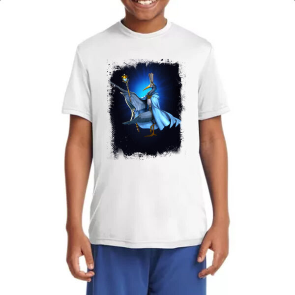 Camiseta Infanto Juvenil Empires and Puzzles Heroi Benu - Imagem 4