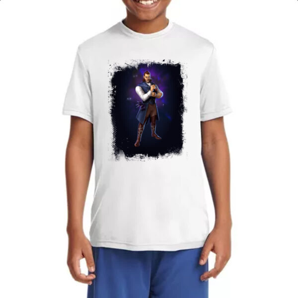 Camiseta Infanto Juvenil Empires and Puzzles Heroi Dr Moreau - Imagem 4
