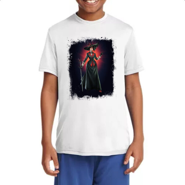 Camiseta Infanto Juvenil Empires and Puzzles Heroi Elizabeth - Imagem 4