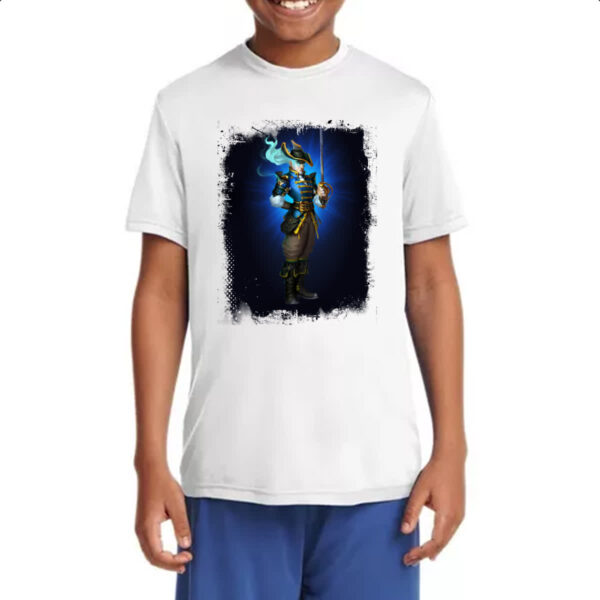 Camiseta Infanto Juvenil Empires and Puzzles Heroi Finley - Imagem 4