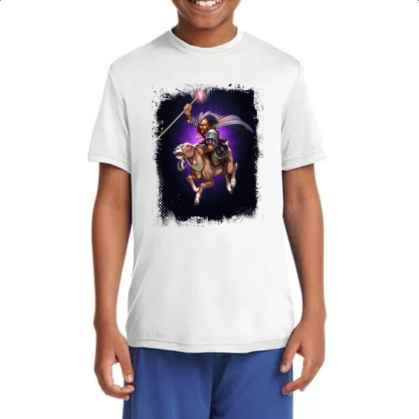 Camiseta Infanto Juvenil Empires and Puzzles Heroi Grimble - Imagem 4