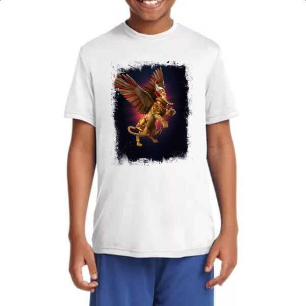 Camiseta Infanto Juvenil Empires and Puzzles Heroi Khufu - Imagem 4