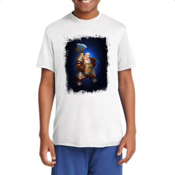 Camiseta Infanto Juvenil Empires and Puzzles Heroi Kiril - Imagem 4