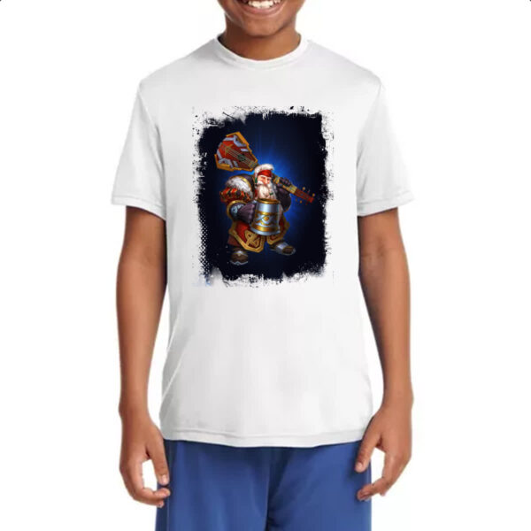 Camiseta Infanto Juvenil Empires and Puzzles Heroi Kiril Traje - Imagem 4