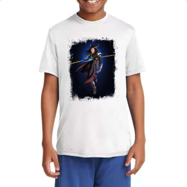 Camiseta Infanto Juvenil Empires and Puzzles Heroi Lorde Loki - Imagem 4