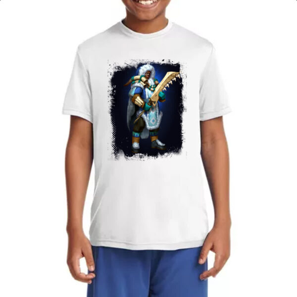 Camiseta Infanto Juvenil Empires and Puzzles Heroi Miki - Imagem 4