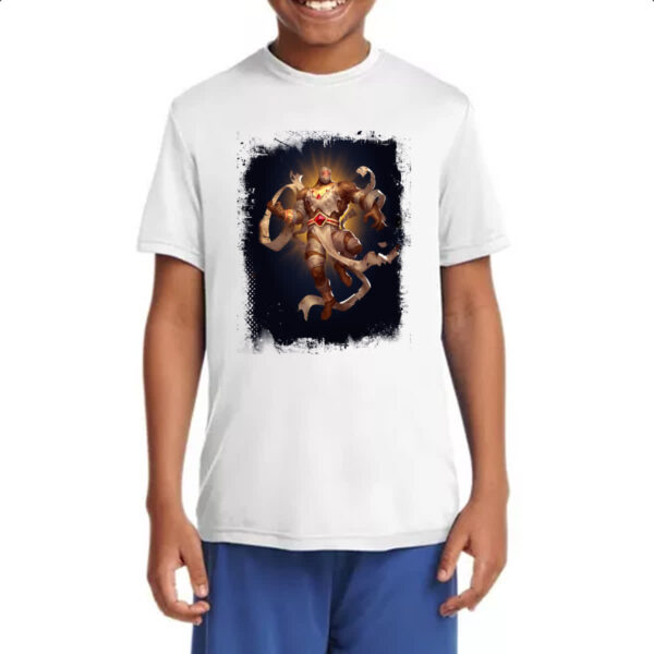 Camiseta Infanto Juvenil Empires and Puzzles Heroi Papyros - Imagem 4