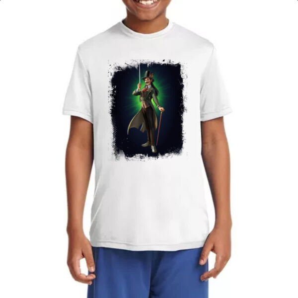 Camiseta Infanto Juvenil Empires and Puzzles Heroi Phileas Fogg - Imagem 4