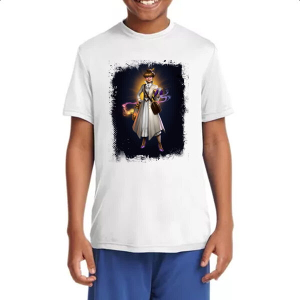 Camiseta Infanto Juvenil Empires and Puzzles Heroi Prof Lidenbrock - Imagem 4