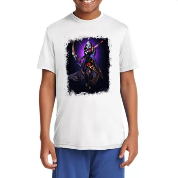 Camiseta Infanto Juvenil Empires and Puzzles Heroi Seshat - Imagem 4