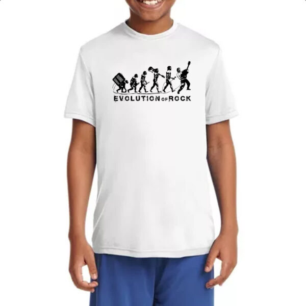 Camiseta Infanto Juvenil Evolucao do Rock - Imagem 4